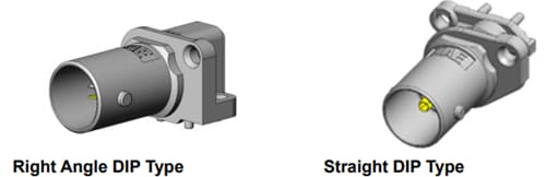 Chart - JAE Electronics BNC 75Ω Connectors